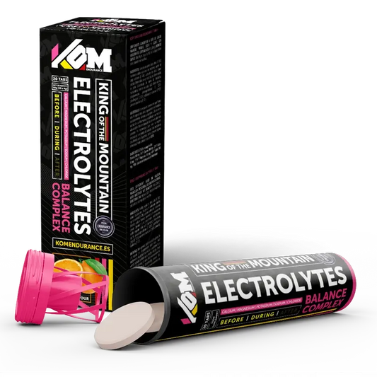 Kom Endurance Hydration Sports Nutrition, tubo da 20 compresse effervescenti al gusto di arancia