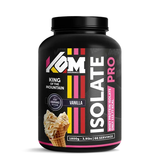 Kom Endurance Protein Sports Nutrition, barattolo da 1,8 kg di proteine isolate aromatizzate alla vaniglia