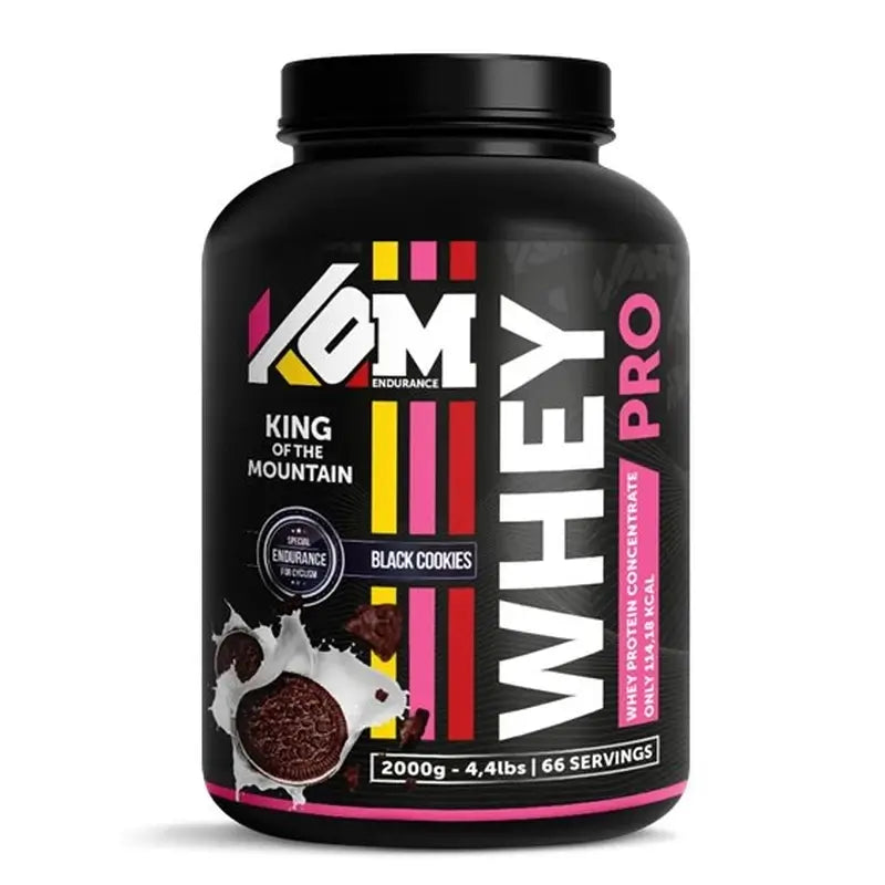 Kom Endurance Proteins Sports Nutrition, proteine del siero di latte 2kg vaso 2kg gusto oreo