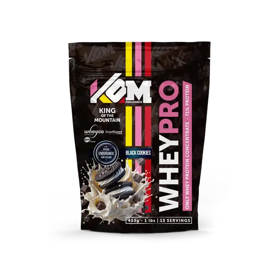 Kom Endurance Proteins Sports Nutrition, bustina di proteine del siero di latte 453 g gusto oreo