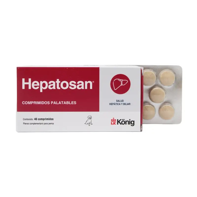 König Hepatosan 40 compresse