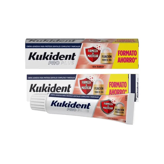 Kukident Duplo Pro Plus Rassodamento durante la masticazione, 2 X 57 Gr