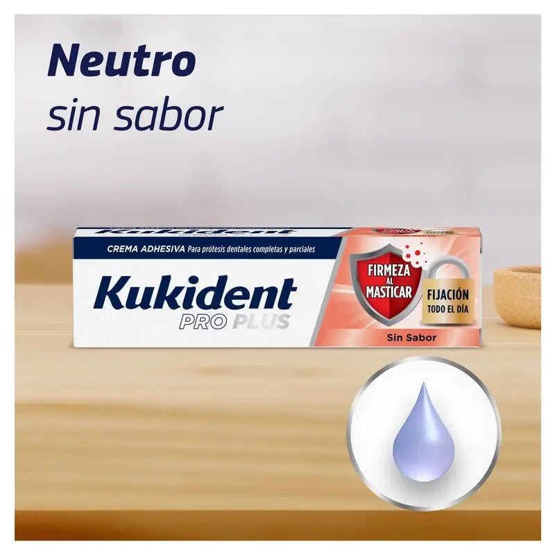 Kukident Duplo Pro Plus Rassodamento durante la masticazione, 2 X 57 Gr
