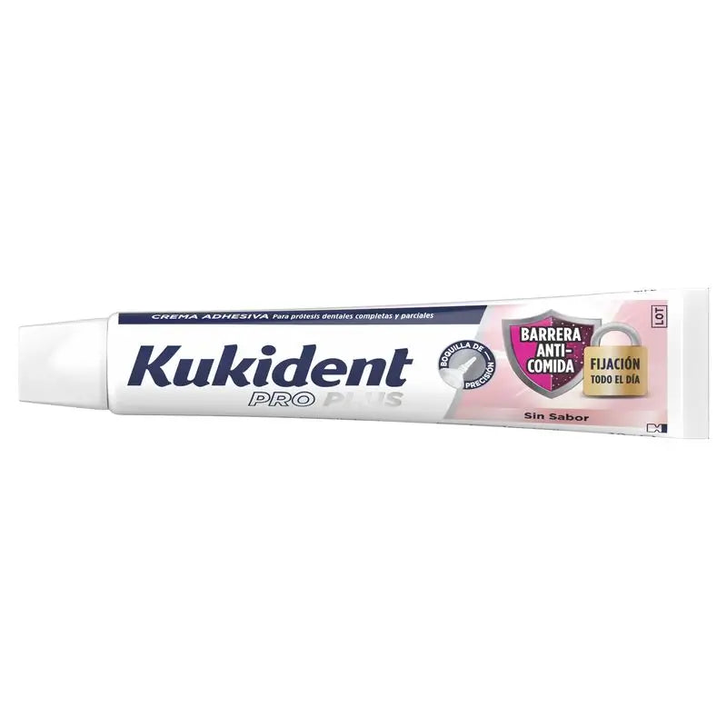 Kukident Pro Plus Barriera Anticomida Insapore, 40 Gr