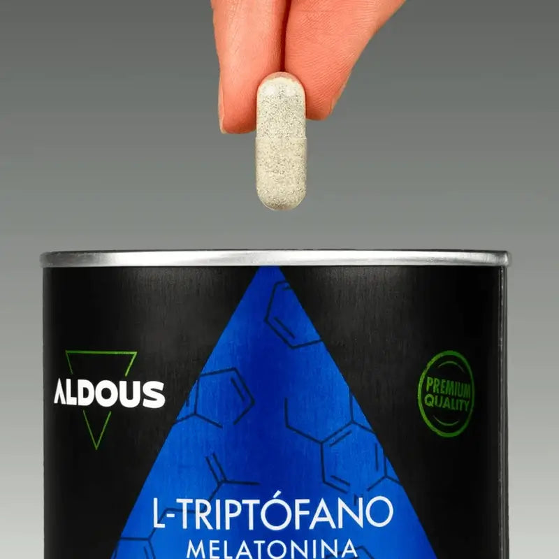 Aldous Labs L-Triptofano Premium Melatonina 1,78 mg Magnesio, 200 capsule vegetali