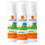 La Roche-Posay Anthelios Dermo-Pediatrics Latte solare per bambini SPF50+, confezione 3 x 50 ml