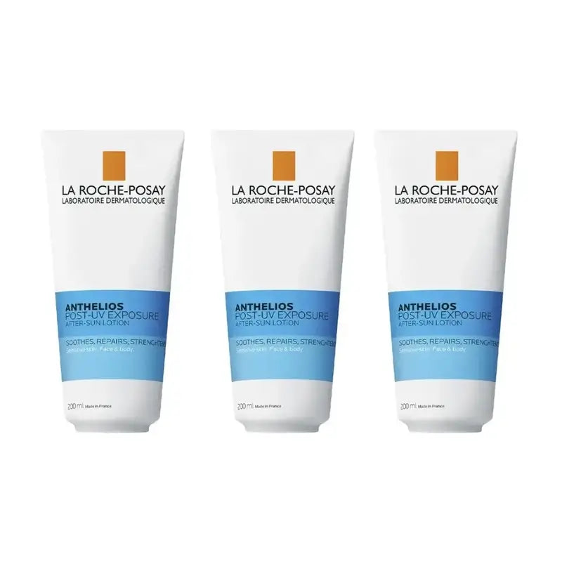 La Roche Posay Anthelios Lozione Doposole Post-Uv, 3X200 Ml
