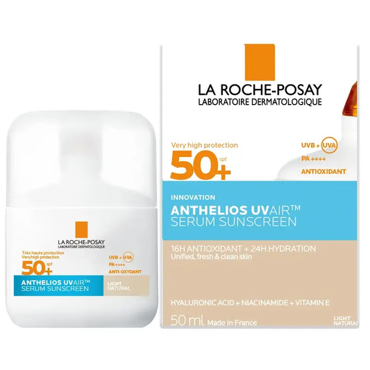 La Roche Posay Anthelios Uvair Siero Solare Spf50+ Luce Colorata , 50 ml