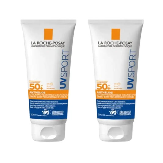 La Roche Posay Anthelios Lozione resistente ai raggi UV Spf50+ , 2X200 Ml