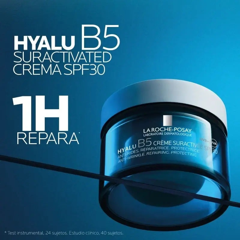 La Roche-Posay Crema Suractivata Anti-Età Hyalu B5 Spf 30+ , 50Ml