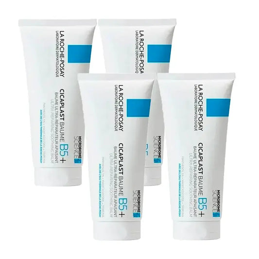 La Roche Posay Cicaplast Baume B5, confezione da 4 x 100 ml
