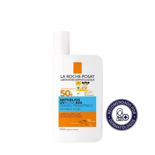 La Roche Posay Anthelios Uvmune 400 Dermopediatrics Fluido Invisibile Spf50+, 50 ml