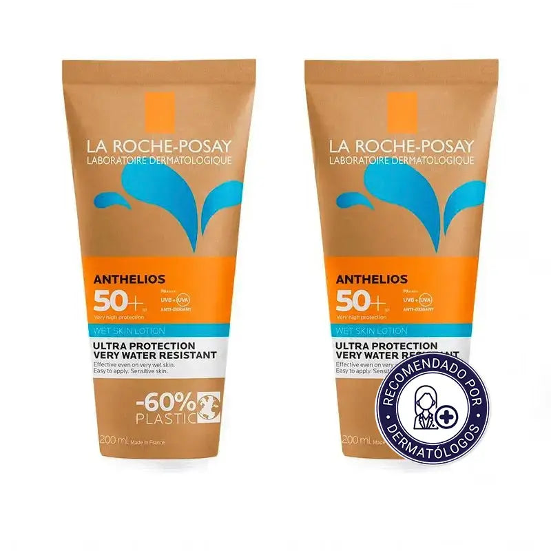 La Roche-Posay Anthelios XL Gel Pelle Bagnata 2x200 ml