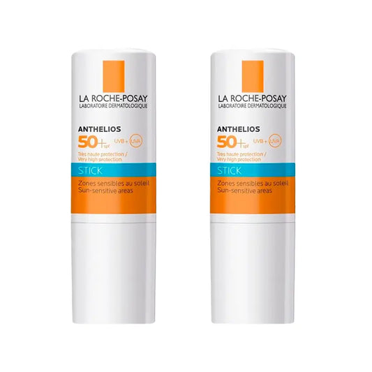 La Roche Posay Duplo Anthelios Stick Spf50+ Zone sensibili, 2 X 7 Gr
