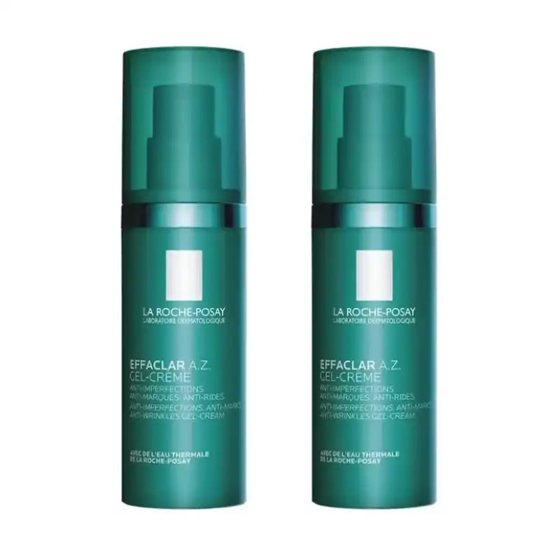 La Roche Posay Effaclar A.Z. Gel-crema , 2x40 ml