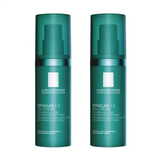 La Roche Posay Effaclar A.Z. Gel-crema , 2x40 ml