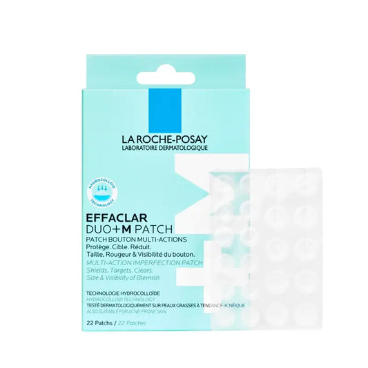 La Roche-Posay Effaclar Duo+M Cerotti Invisibili Anti-Imperfezioni e Anti-Blemish , 22 unità
