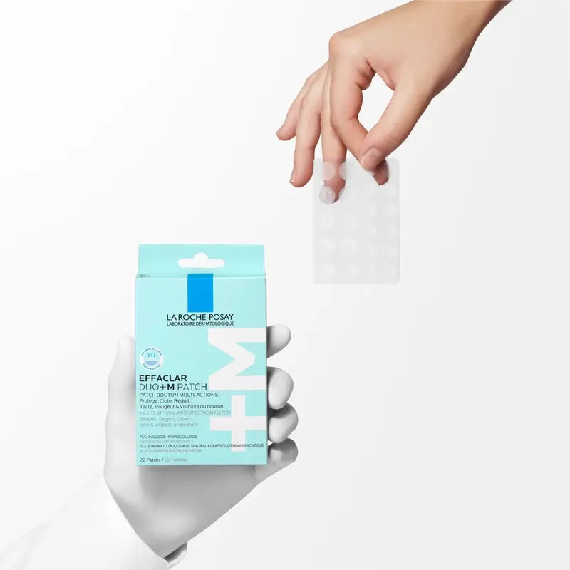 La Roche-Posay Effaclar Duo+M Cerotti Invisibili Anti-Imperfezioni e Anti-Blemish , 22 unità