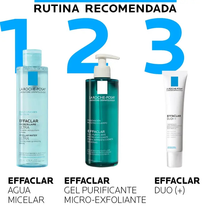 La Roche Posay Effaclar Gel Micro-Esfoliante Purificante 400 ml