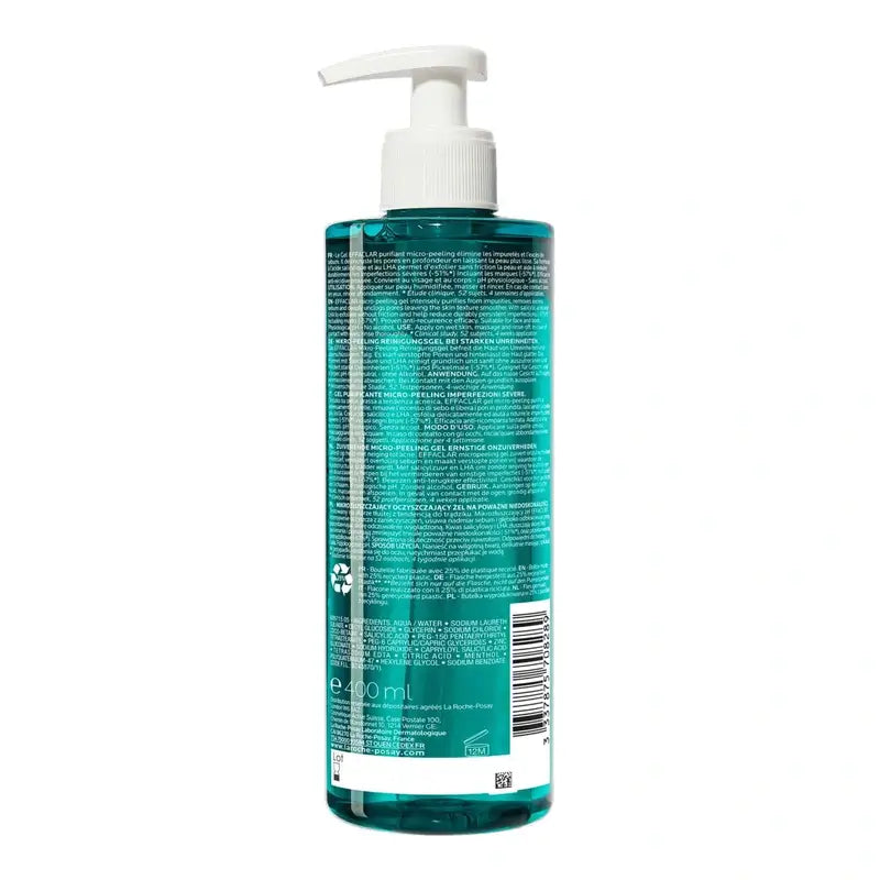 La Roche Posay Effaclar Gel Micro-Esfoliante Purificante 400 ml