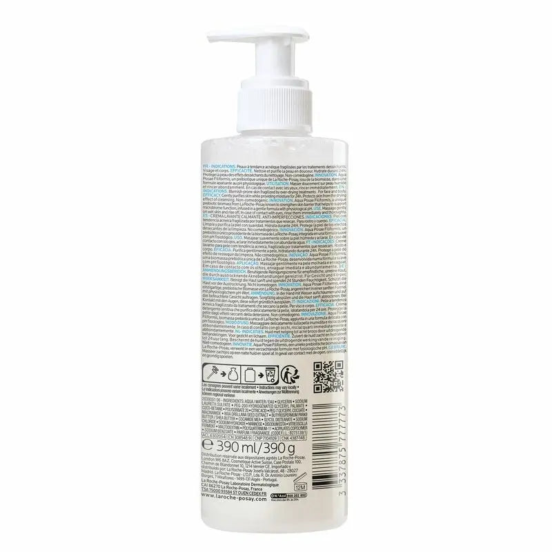 La Roche Posay Effaclar H Iso-Biome Crema detergente 390ml