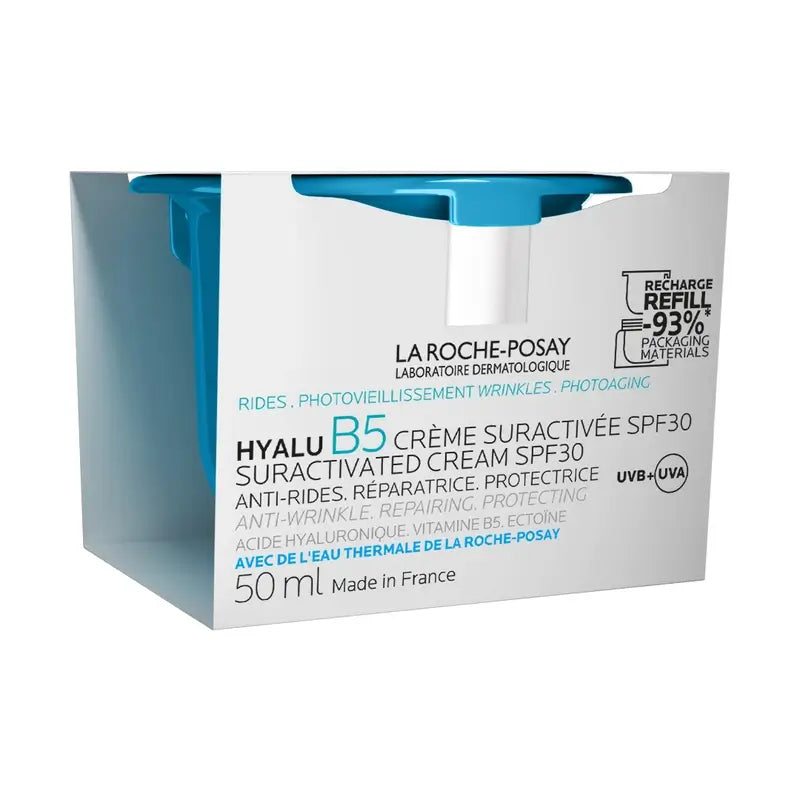 La Roche Posay Hyalu B5 Crema Suractivata Spf30 Ricarica, 50 ml