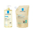 La Roche Posay Lipikar Olio detergente Ap+ Detergente 1000 ml + Ricarica , 400 ml