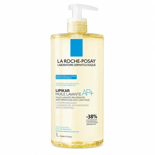 La Roche Posay Lipikar Olio Lavante Ap+ Detergente Corpo Anti Irritazione Per Pelle Atopica , 1000 ml