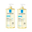 La Roche Posay Lipikar Oil Wash Ap+ Detergente Corpo Anti-Irritazione Per Pelle Atopica , Confezione 2 x 1000 ml