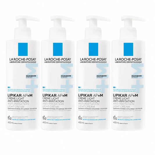 La Roche Posay Lipikar Baume Ap+M, Confezione 4 x 400 ml