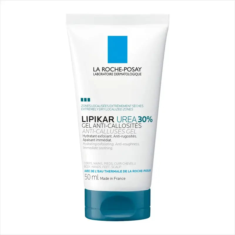 La Roche Posay Lipikar Urea Gel 30% - Gel idratante con urea , 50 ml
