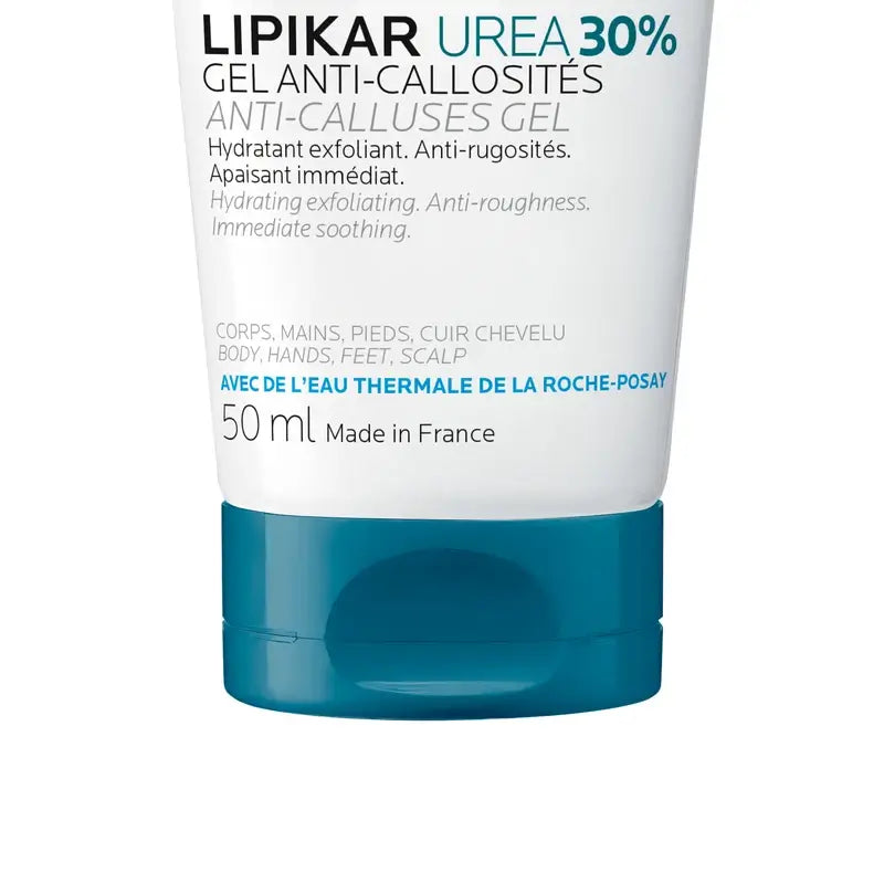 La Roche Posay Lipikar Urea Gel 30% - Gel idratante con urea , 50 ml