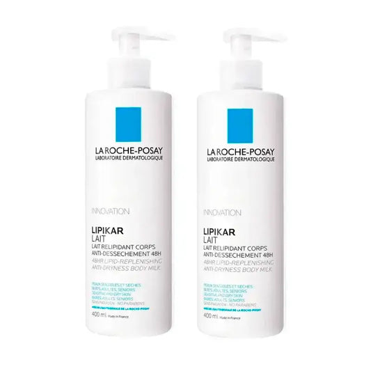 La Roche Posay Lipikar Latte, Confezione 2 x 400 ml