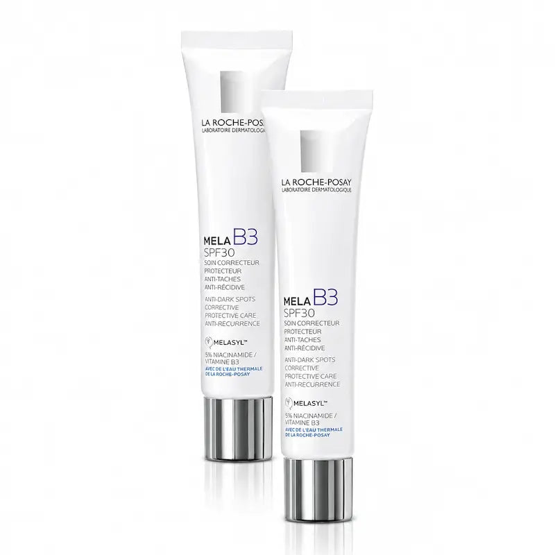 La Roche Posay Mela B3 Crema Spf30, Confezione 2 x 40 ml