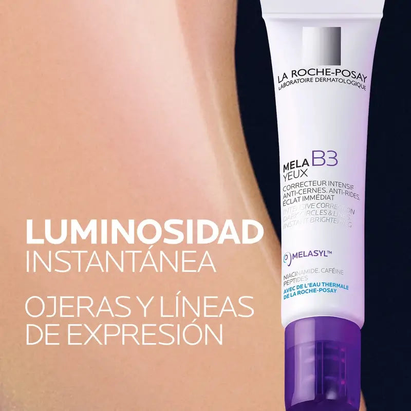 La Roche-Posay Mela B3 Correttore intensivo per il contorno occhi, 15 ml