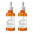La Roche Posay Pure Vitamin C12 Siero antiossidante e antirughe, confezione da 2 x 30 ml