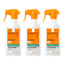 La Roche Posay Triplo Anthelios Spray Famiglia Spf 50+, 3 X 300 Ml