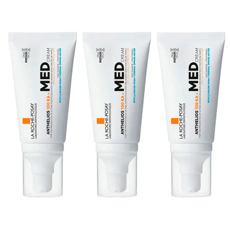 La Roche Posay Triplo Anthelios Med Crema 100 Ka+, 3 X 50 Ml