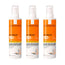 La Roche Posay Triplo Anthelios Spray Invisibile Spf 50+, 3 X 200 Ml