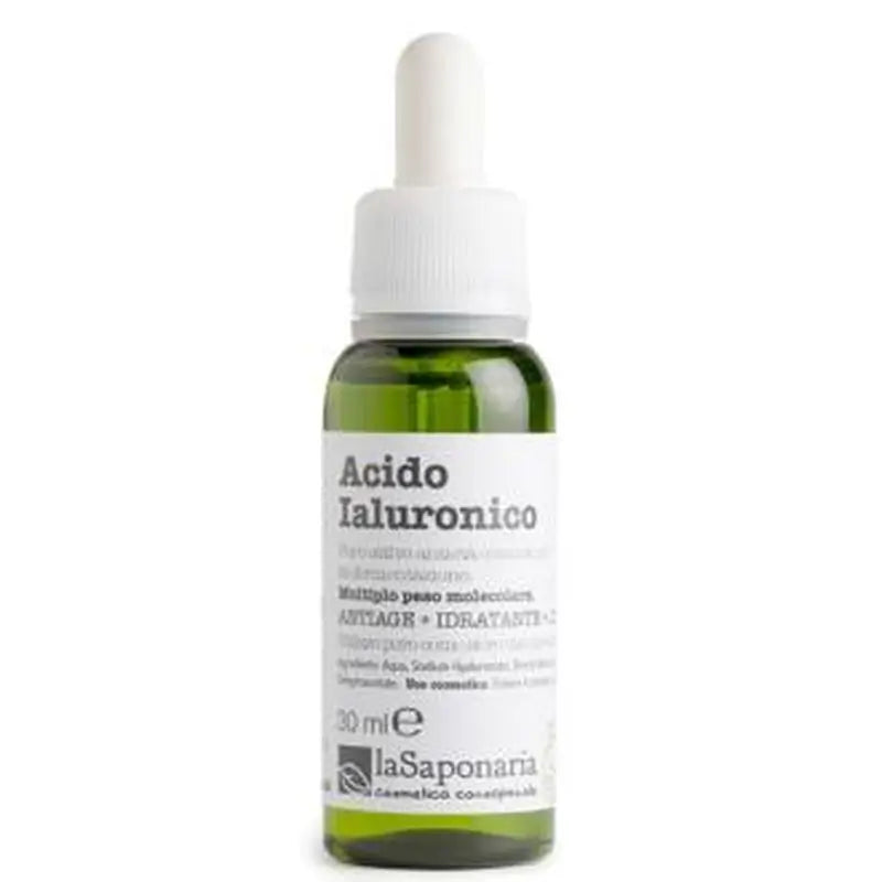 La Saponaria Acido Ialuronico Anti-Età-Moisturizzante 30Ml.