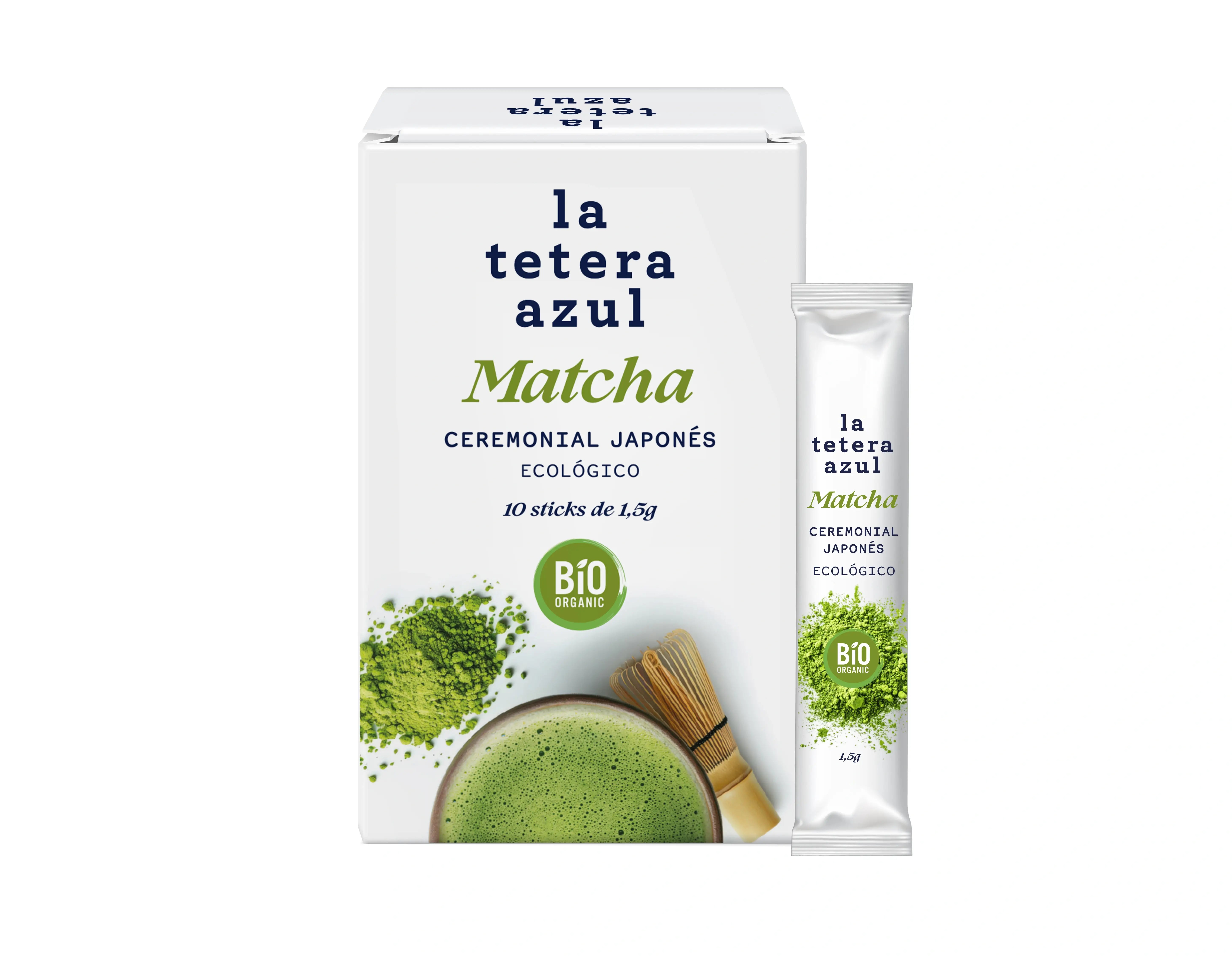 Cerimoniale Premiun Japanese Matcha Blue Teapot Premiun 10 stick da 1,5g.