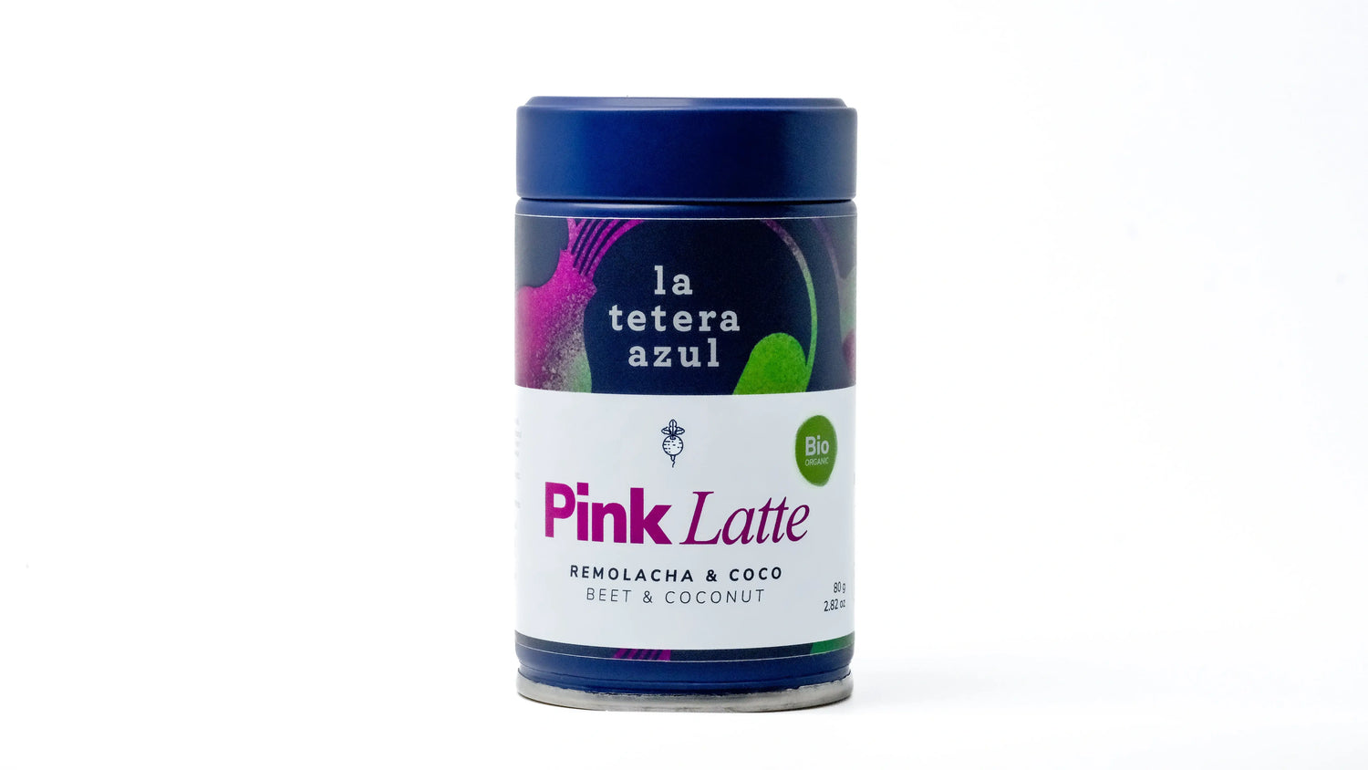La Tetera Azul Pink Latte 100% Biologico, 80g.