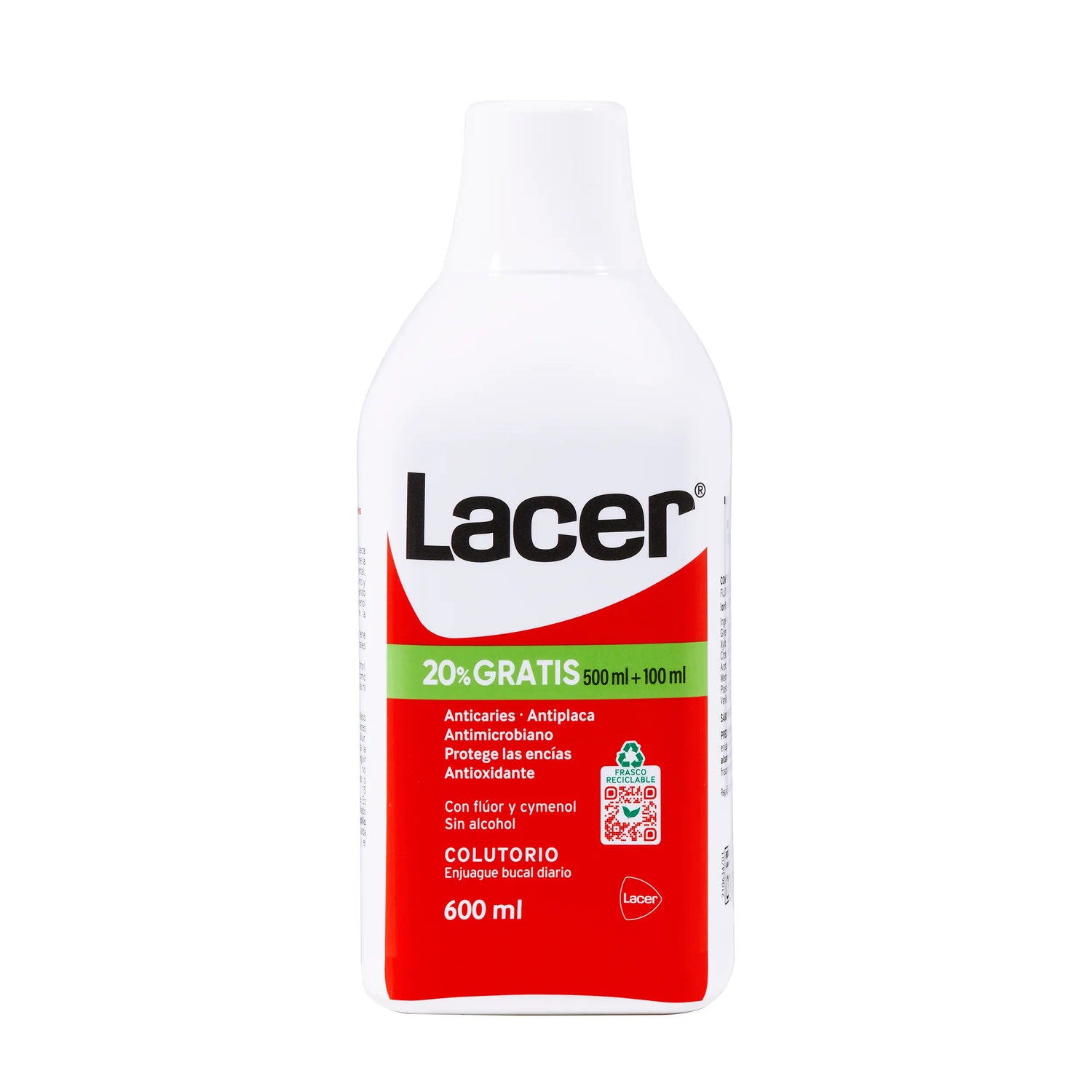 Collutorio Lacer 500 ml (+100 ml in omaggio)