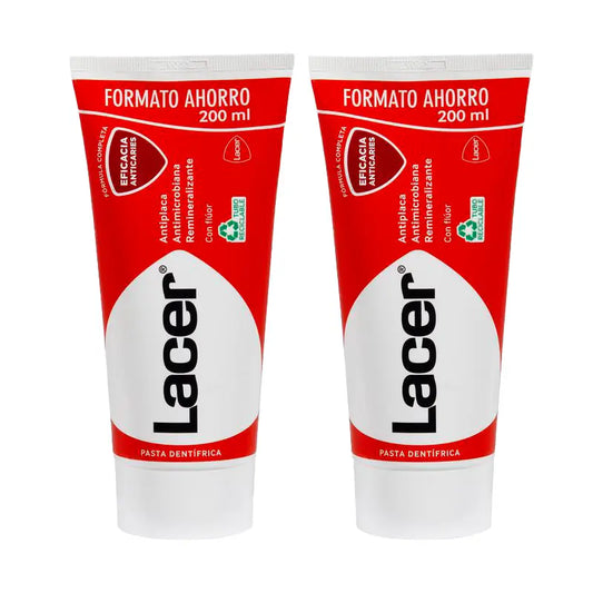 Lacer Duplo Dentifricio 200 Ml