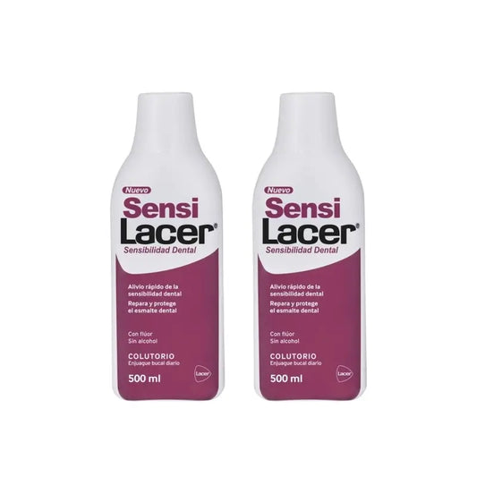 Lacer Duplo Sensilacer Collutorio, 2 x 500 Ml