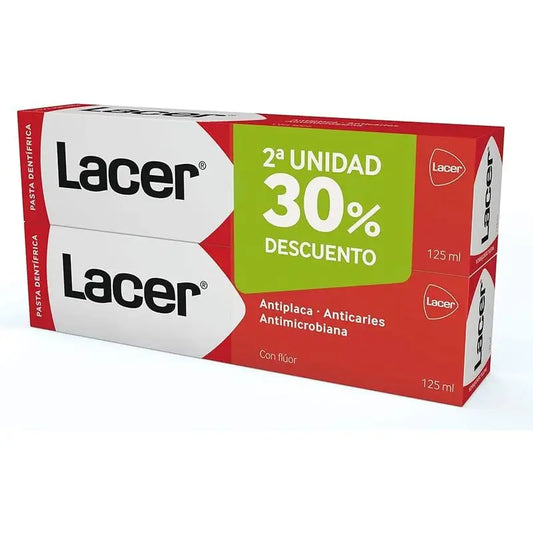 Lacer Duplo Dentifricio 125 ml