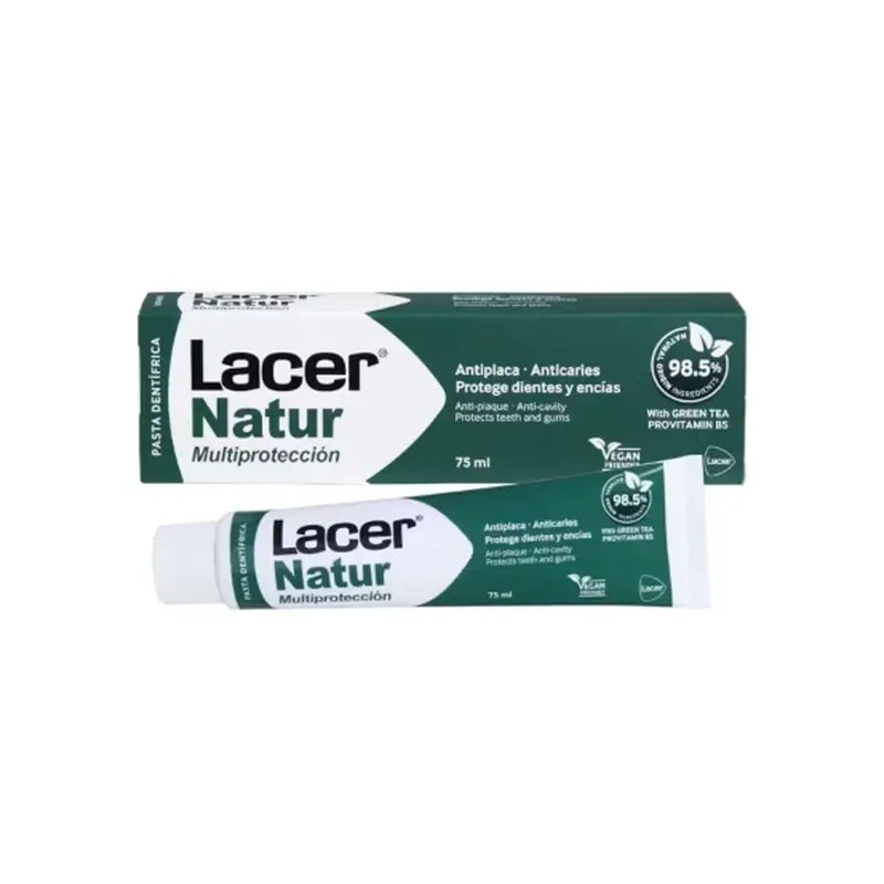 Lacer Natur Dentifricio, 75 ml