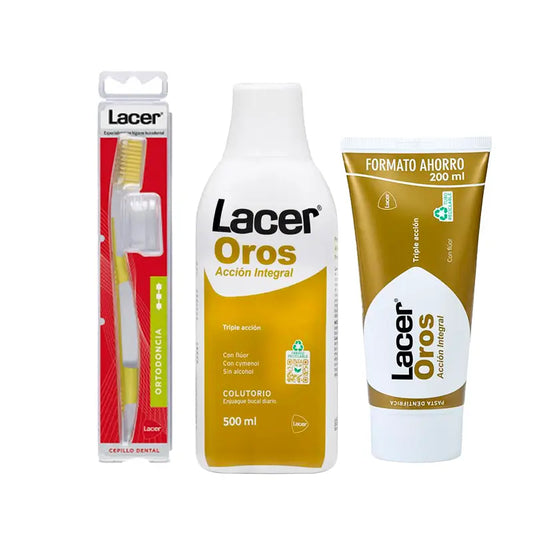 Lacer Ortolacer Pack (collutorio + dentifricio + spazzolino)