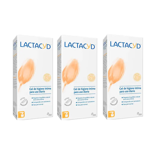 Lactacyd Triplo Gel per l'igiene intima Uso quotidiano 3 x 200 ml