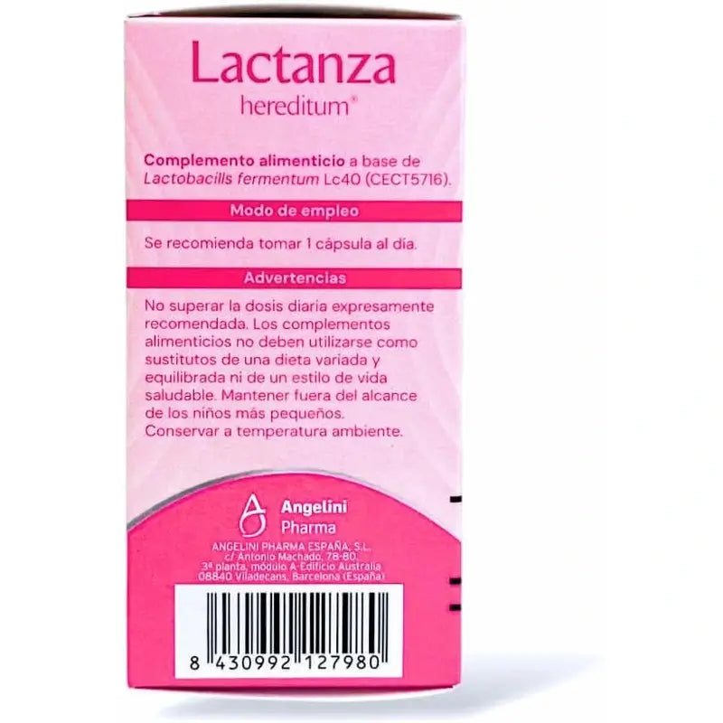 Lactanza Hereditum, confezione da 2 x 28 capsule